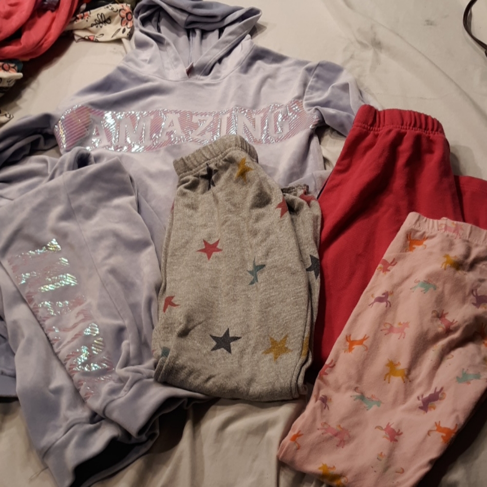 Girls 7/8 bottoms&outfit